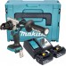 MAKITA DHP492RTJ Aku bezuhlíkový příklepový šroubovák Li-ion LXT 18V, 2x 5,0 Ah,Makpac