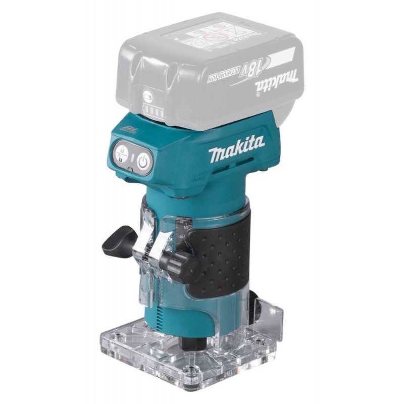 Makita DRT52Z Aku jednoruční frézka Li-ion LXT 18V, bez aku