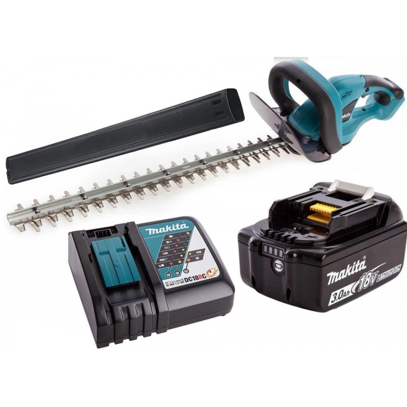 MAKITA DUH523RF Aku nůžky plotostřih 520 mm Li-ion LXT 1x3.0Ah 18V akumulátor + nabíječka MAKITA DUH523RF Aku nůžky plotostřih 520 mm Li-ion LXT 1x3.0Ah 18V akumulátor + nabíječka