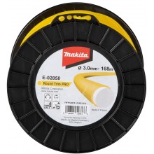 MAKITA E-02858 Struna nylonová Pro 3,0mm, 168m, žlutá, kulatá=old369224800