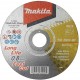 MAKITA E-22953 Kotouč řezný nerez 125x0.8x22.23mm