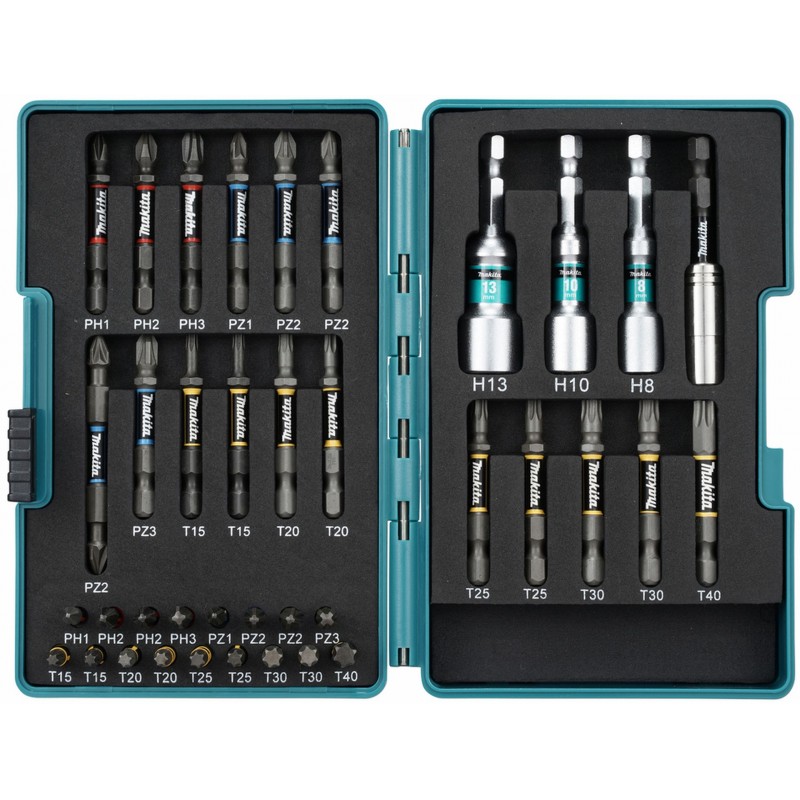 MAKITA E-26179 Sada bitů 1/4" Impact Premier, 38 ks v plastovém obalu MAKITA E-26179 Sada bitů 1/4" Impact Premier, 38 ks v plastovém obalu