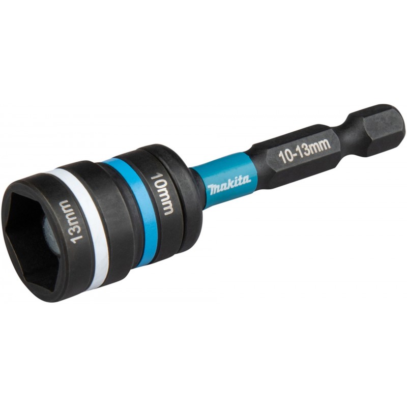 MAKITA E-29795 Klíč nástrčný 2v1 s držákem šestihran 65mm, IMPACT BLACK 10-13mm MAKITA E-29795 Klíč nástrčný 2v1 s držákem šestihran 65mm, IMPACT BLACK 10-13mm