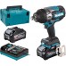MAKITA TW001GU201 Aku rázový utahovák 3/4"Li-ion XGT 40V/4,0Ah,Makpac