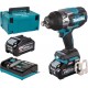 MAKITA TW001GU201 Aku rázový utahovák 3/4"Li-ion XGT 40V/4,0Ah,Makpac