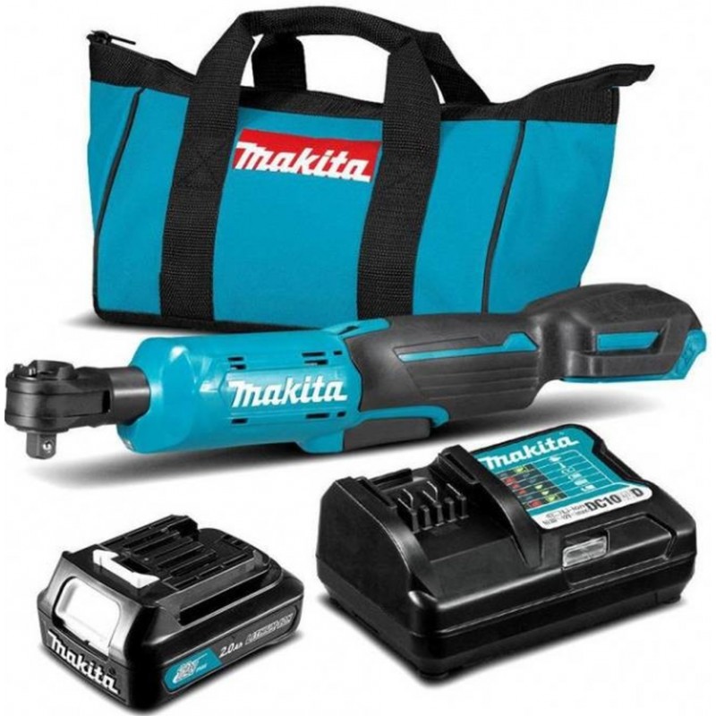 MAKITA WR100DSA Aku Ráčnový utahovák Li-ion CXT (1x2,0Ah/12V)