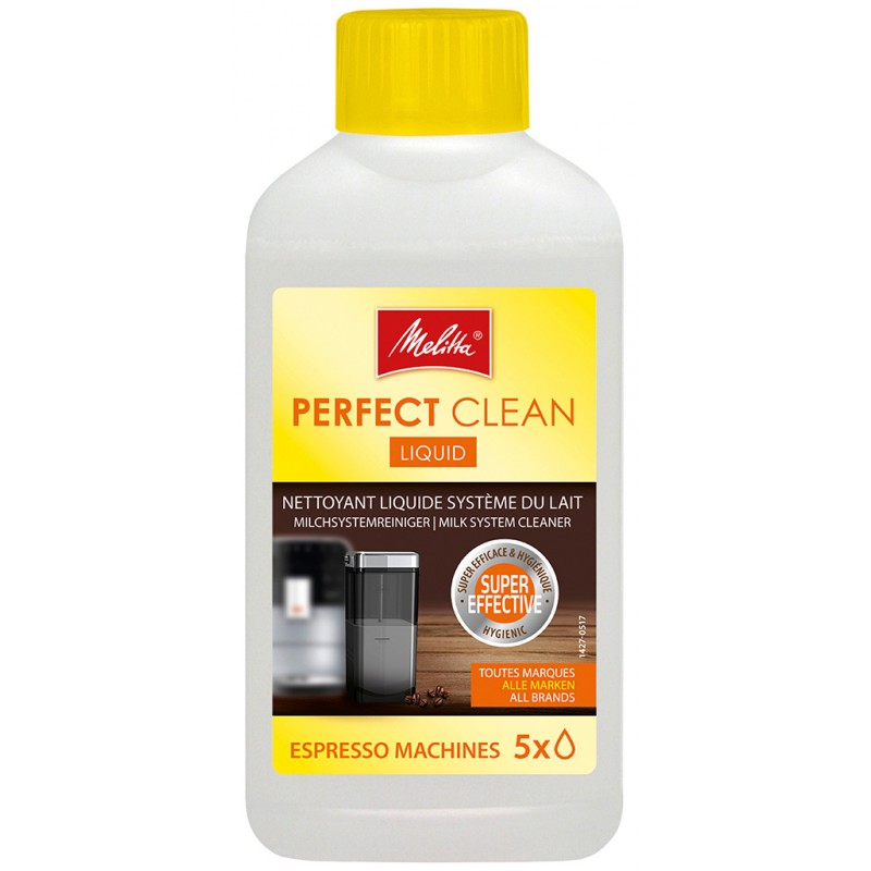 Melitta Perfect Clean Tekutý čistič mléčného systému 250ml Melitta Perfect Clean Tekutý čistič mléčného systému 250ml