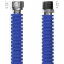 MERABELL Aqua Flexi Hadice R1/2"-G1/2" 30-60cm - 1ks modrá M0038
