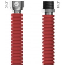 MERABELL Aqua Flexi Hadice R1/2"-G1/2" 30-60cm - 1ks červená M0039