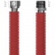 MERABELL Aqua Flexi Hadice R1/2"-G1/2" 30-60cm - 1ks červená M0039