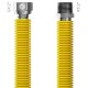 MERABELL Gas Flexi Hadice R1/2"-G1/2" 30-60cm - 1ks žlutá M0040