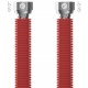 MERABELL Aqua Flexi Hadice G1/2"-G1/2" 30-60cm - 1ks červená M0052