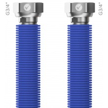 MERABELL Aqua Flexi Hadice G3/4"-G3/4" 30-60cm - 1ks modrá M0053