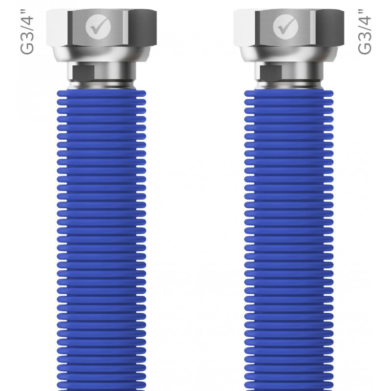 MERABELL Aqua Flexi Hadice G3/4"-G3/4" 30-60cm - 1ks modrá M0053