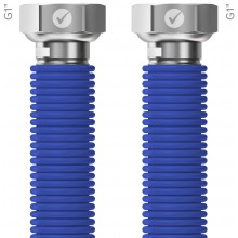 MERABELL Aqua Flexi Hadice G1"-G1" 75-150cm - 1ks modrá M0064