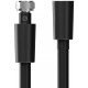 MERABELL Aqua Profi BLACK, toaletní hadice G3/8"–G3/8",délka 50 cm M0079