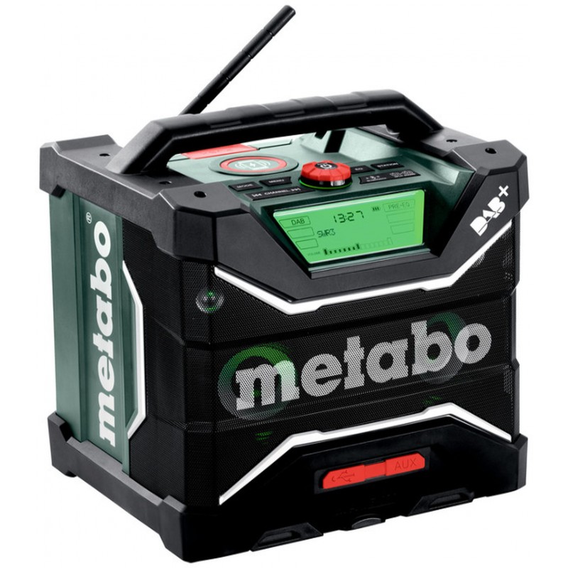 Metabo RC 12-18 32W BT DAB + Akumulátorové stavební rádio 600779850 Metabo RC 12-18 32W BT DAB + Akumulátorové stavební rádio 600779850