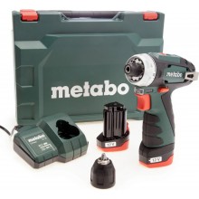 Metabo BS Basic PowerMaxx Akumulátorový vrtací šroubovák (12V/2x2,0Ah) 600984500