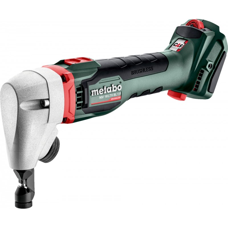 Metabo NIV 18 LTX BL 1.6 Prostřihovač plechu (18B/bez aku) metaBOX 145 601614840 Metabo NIV 18 LTX BL 1.6 Prostřihovač plechu (18B/bez aku) metaBOX 145 601614840
