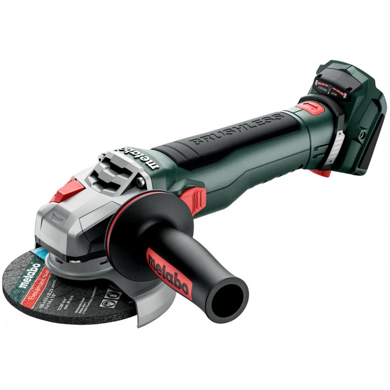Metabo WB 18 LT BL 11-125 QUICK Aku úhlová bruska 613054850 Metabo WB 18 LT BL 11-125 QUICK Aku úhlová bruska 613054850