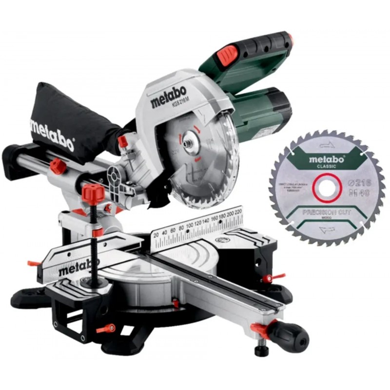 Metabo KGS 216 M Set Kapovací pila 613216900 Metabo KGS 216 M Set Kapovací pila 613216900
