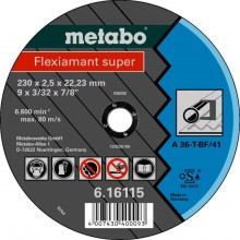Metabo Flexiamant super 230x2,5x22,23 ocel, TF 41 616115000