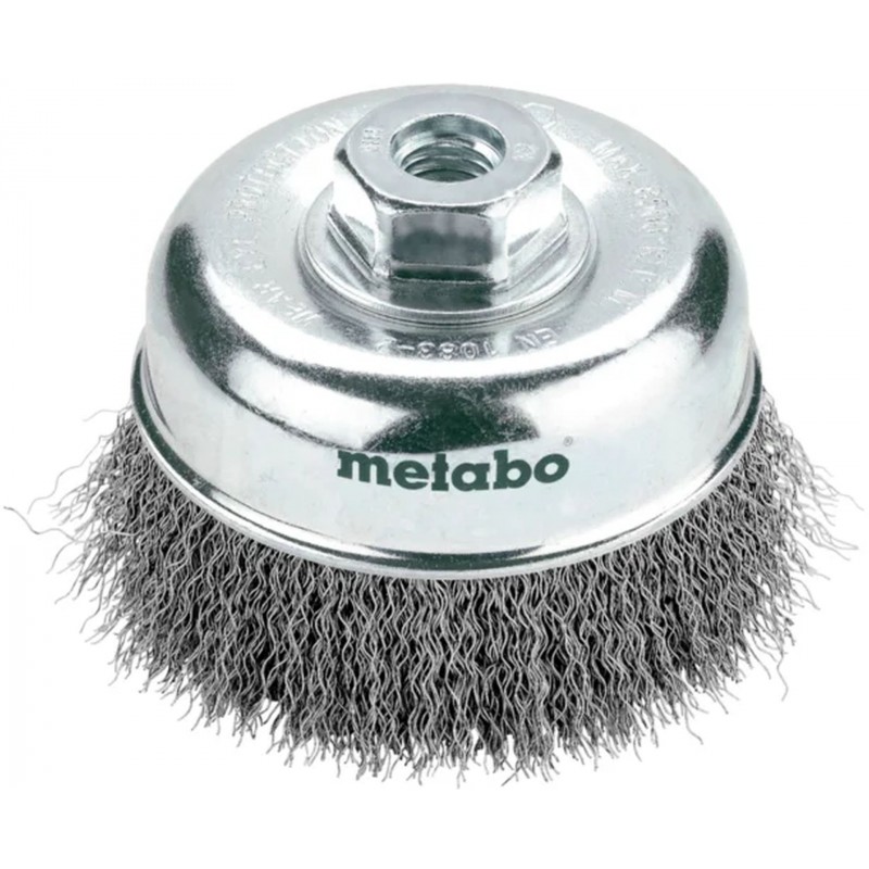 Metabo Hrncový kartáč 100x0,3 mm/ M 14, ocel, zvlněný 623719000 Metabo Hrncový kartáč 100x0,3 mm/ M 14, ocel, zvlněný 623719000