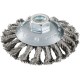 Metabo Kulatý kartáč 100x0,5x10 mm/ M 14, ocel, zkroucený, kříž. 623803000