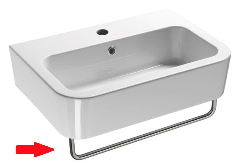 SAPHO TRACCIA MMB60C držák ručníků 60cm, chrom SAPHO TRACCIA MMB60C držák ručníků 60cm, chrom