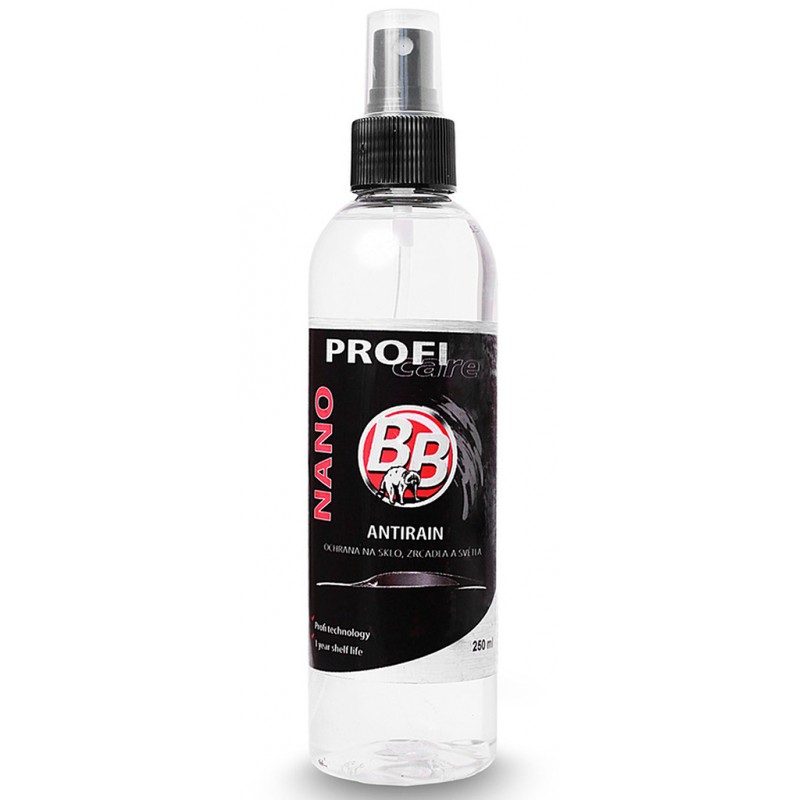 BB NANO ANTIRAIN - tekuté stěrače PROFI 250 ml