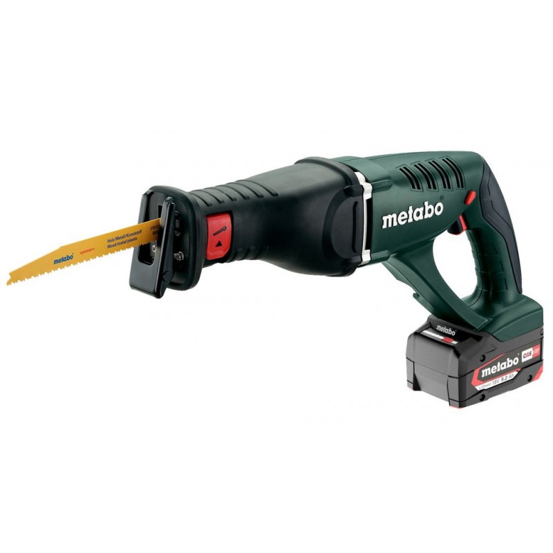 Metabo 602269650 ASE 18 LTX Aku pila ocaska 18V 2x5.2 Ah, Kufr Metabo 602269650 ASE 18 LTX Aku pila ocaska 18V 2x5.2 Ah, Kufr