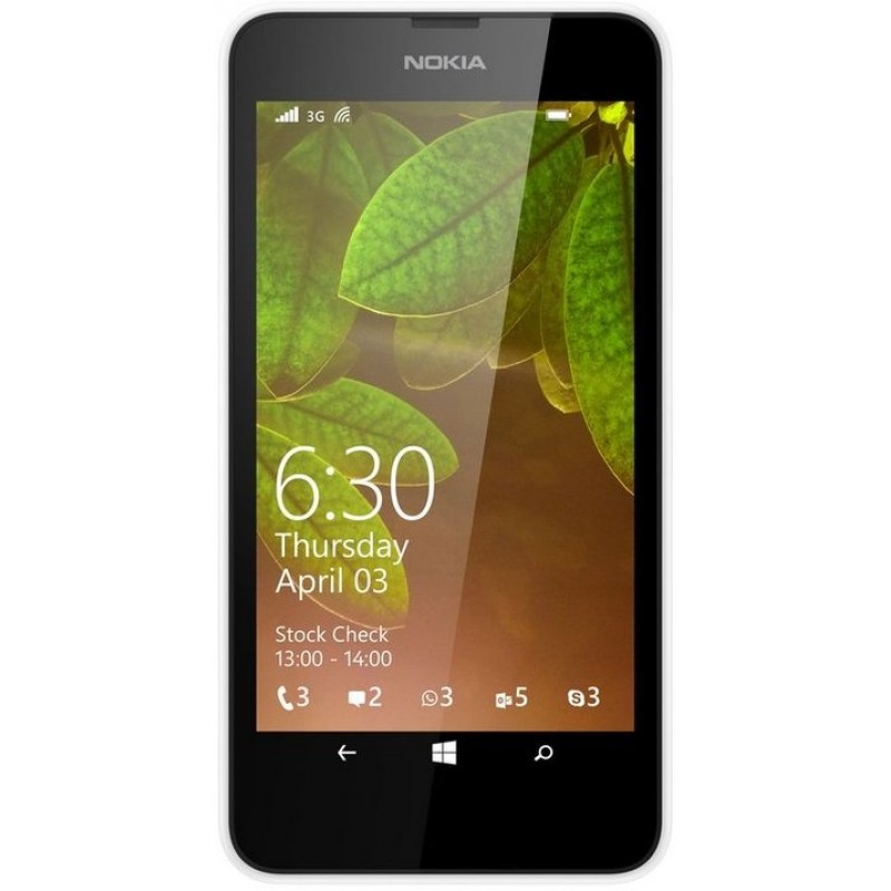 NOKIA Lumia 630 DS Black/White NOKIA Lumia 630 DS Black/White