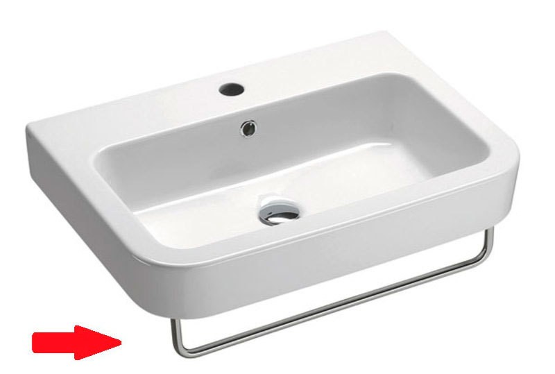 SAPHO TRACCIA PATF65 držák ručníků 65cm, chrom