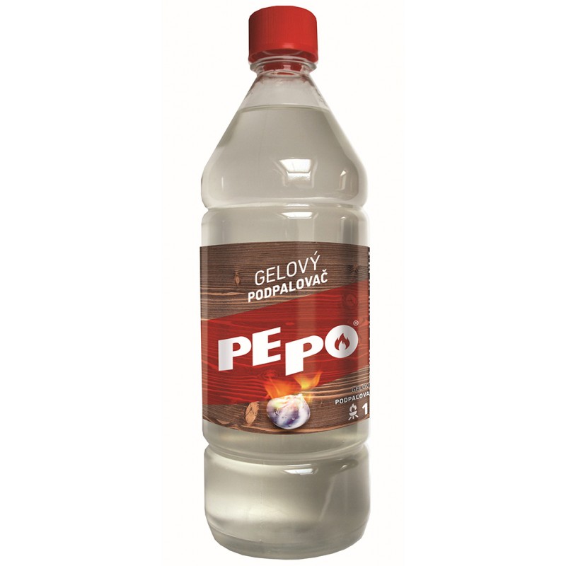 PE-PO gelový podpalovač 1 l PE-PO gelový podpalovač 1 l