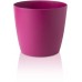 PLASTKON Dekorativní květináč Ella Twist'n'Roll 35 cm matná fuksie