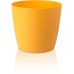 PLASTKON Dekorativní květináč Ella Twist'n'Roll 35 cm matná žlutá