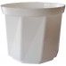 PLASTKON Dekorativní květináč Rosa 19 cm bílá