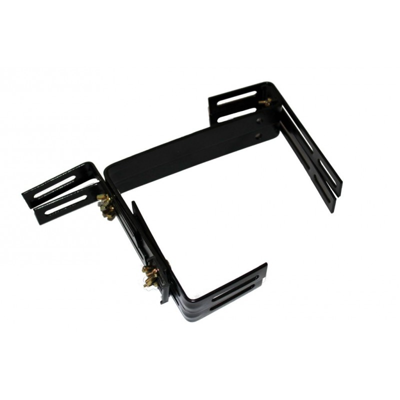 PLASTKON Kovový držák Balconera 2 ks černý