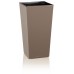 PLASTKON In- & Outdoor květináč Elise lesk 30 cm taupe