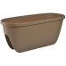 PLASTKON Balkónový květináč Balconia OVI na zábradlí 60 cm taupe
