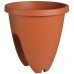 PLASTKON Balkónový květináč Balconia OVI na zábradlí 26 cm terakota