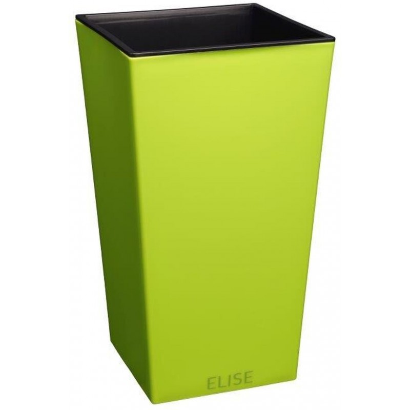 PLASTKON In- & Outdoor květináč Elise lesk 15 cm hráškově zelená