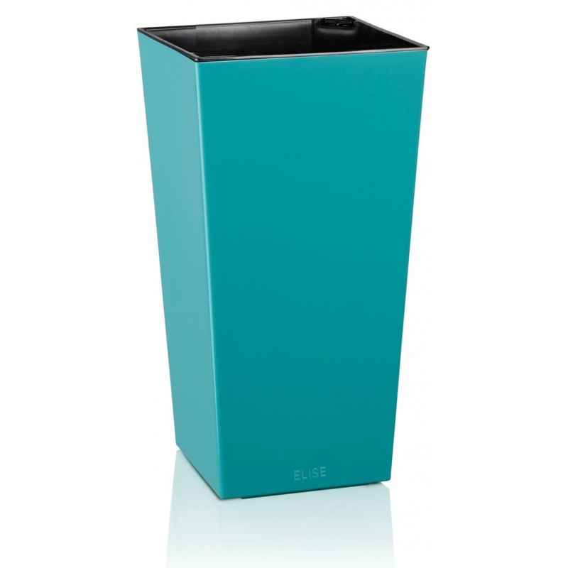 PLASTKON In- & Outdoor květináč Elise lesk 30 cm tyrkys PLASTKON In- & Outdoor květináč Elise lesk 30 cm tyrkys