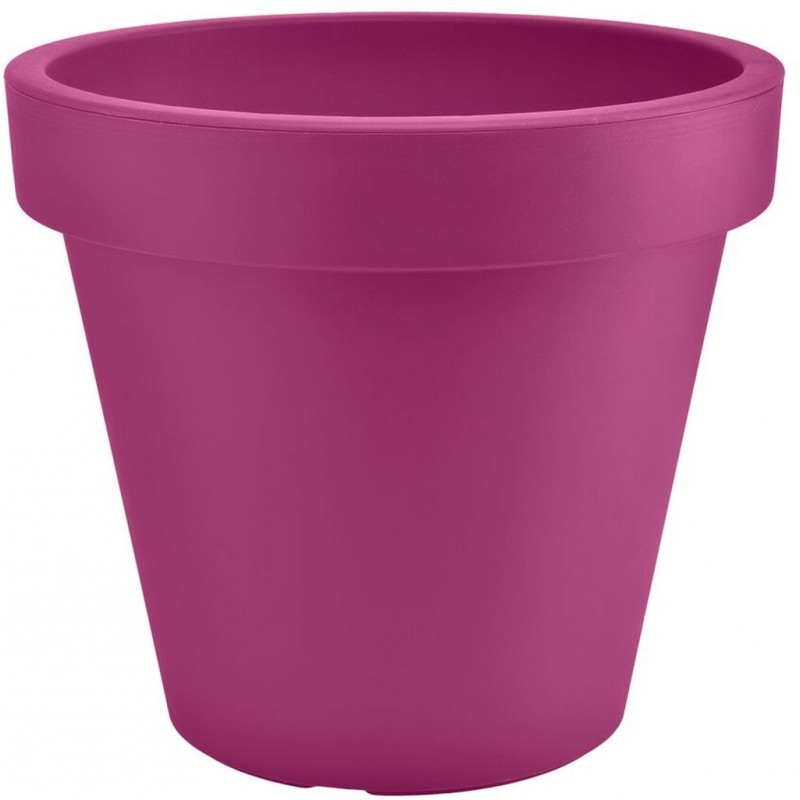 PLASTKON Dekorativní květináč Metro Twist'n'Roll 29 cm fuksie