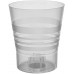 PLASTKON Dekorativní květináč Orchid 13 cm transparentní bílá