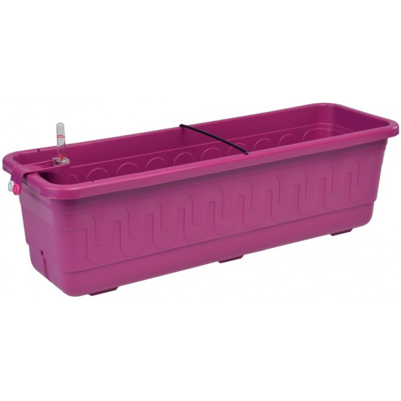 PLASTKON Samozavlažovací truhlík Smart Systém Fantazie 100 cm fuchsie