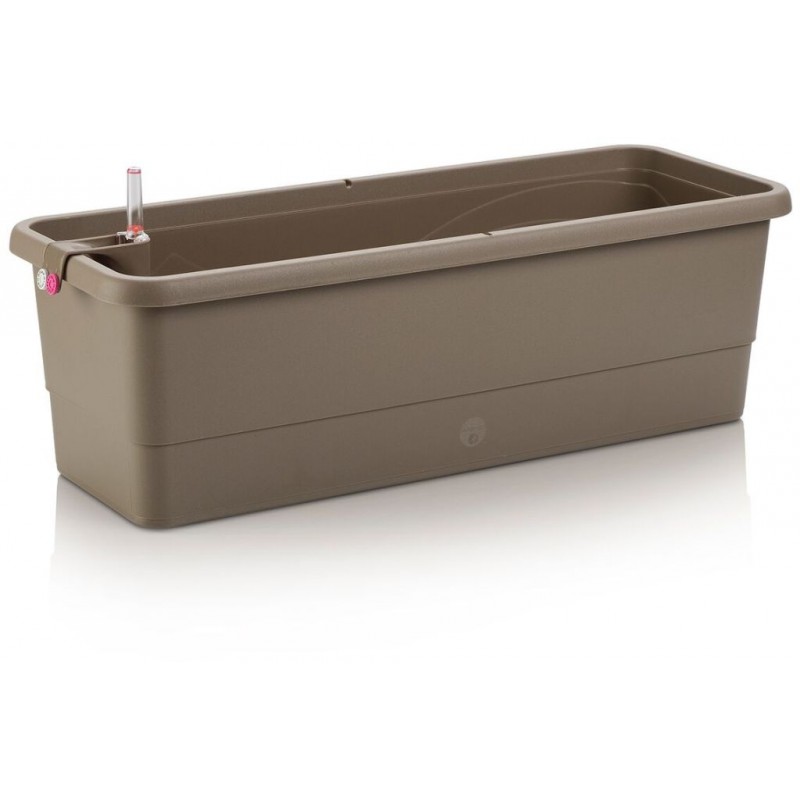 PLASTKON Samozavlažovací truhlík Smart Systém Gardenie 80 cm taupe