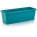 PLASTKON Samozavlažovací truhlík Smart Systém Gardenie 100 cm tyrkys