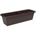 PLASTKON Truhlík Extra Flor 80 cm hnědý