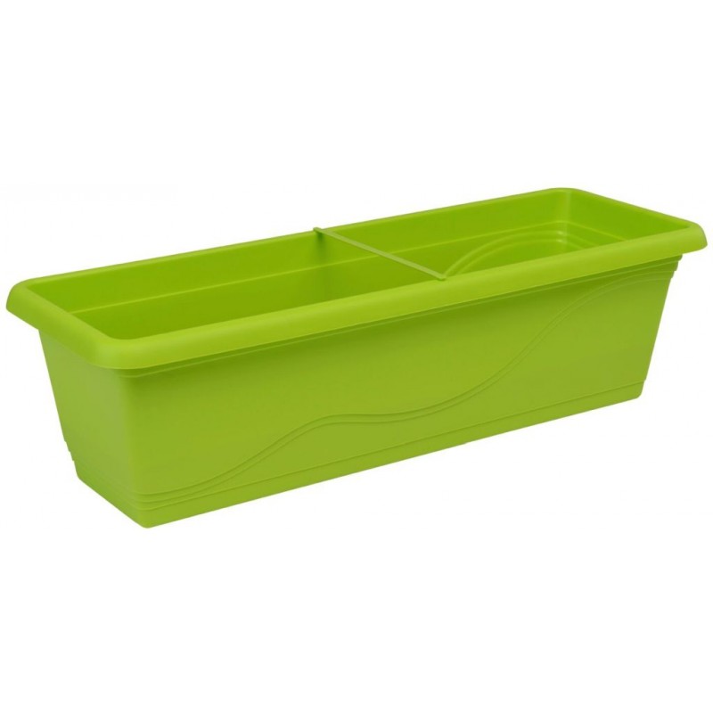 PLASTKON Truhlík Extra Flor 60 cm hráškově zelená PLASTKON Truhlík Extra Flor 60 cm hráškově zelená